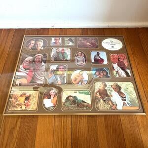 Vintage Burnes of Boston Golden Memories Photo Collage Frame NIB
